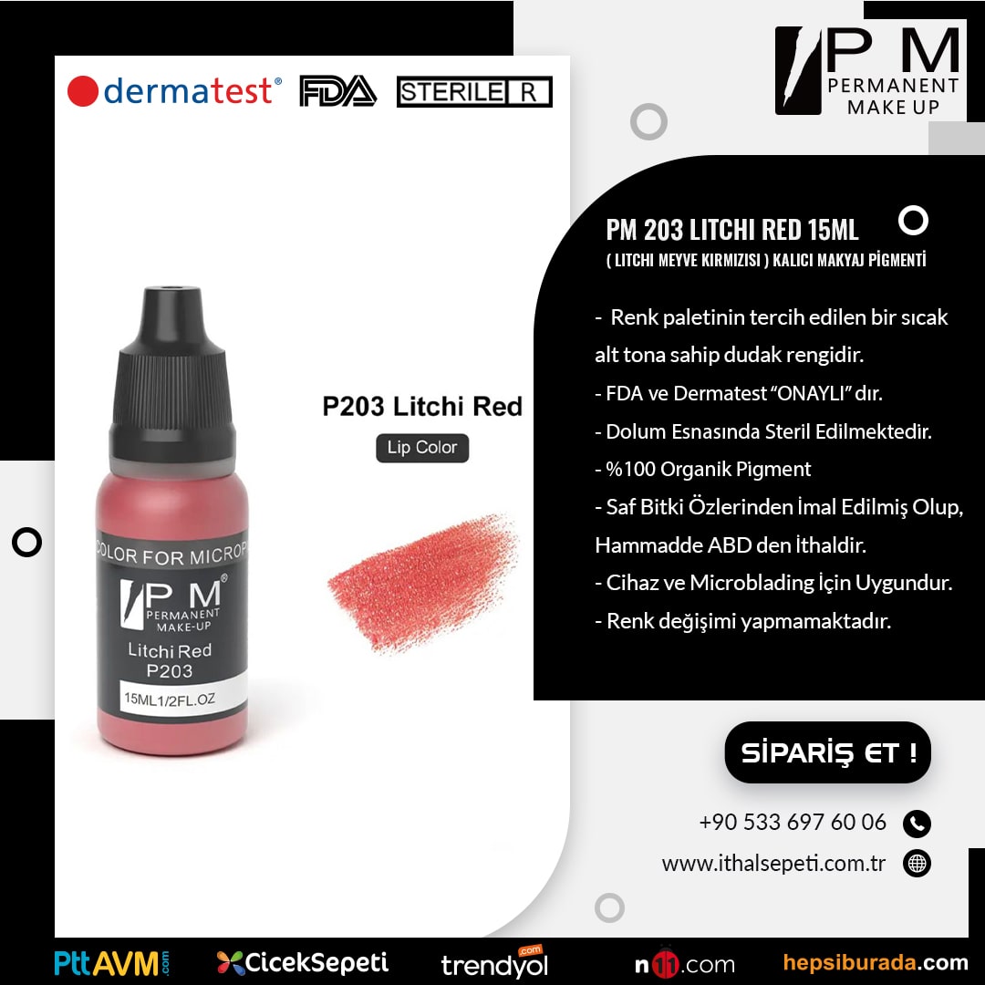 PM 203 Litchi Red min